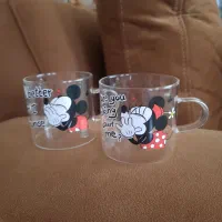 ۲ عدد شات قهوه میکی و مینی از برند دیزنی آکبند