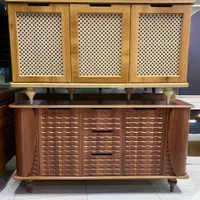 آینه کنسول/ ست میز تلویزیون/ کد ۹۹۴|بوفه، ویترین، کنسول|قشم, |دیوار