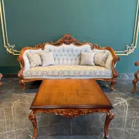 مبل استیل سلطنتی صدف،کلاسیک،استیل|مبلمان خانگی و میز عسلی|تهران, شادآباد|دیوار