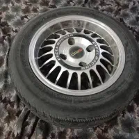 جفت لاستیک پراید  در حد  خارجی  با رینگ