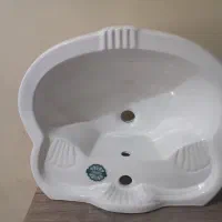 روشویی پایه دار سفید|لوازم سرویس بهداشتی|شوشتر, |دیوار