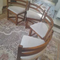 میز نهار خوری کم جا و۴ نفره