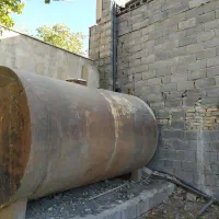 تانکر ۱۰ هزار لیتری ورق ضخیم سالم بدون سوراخ|مصالح و تجهیزات ساختمان|سنندج, |دیوار