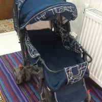 ست کالسکه،روروئک و کیف در حد نو