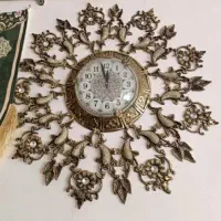 ساعت سیاه قلم برنز