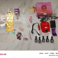 وسایل برقی کاشت ناخن همه باهم 8500 زیر قیمت