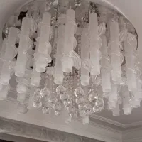 لوستر سالن|لوستر و چراغ آویز|قم, باجک یک|دیوار