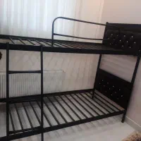 تخت دوطبقه فلزی|تخت و سرویس خواب|تربت‌حیدریه, کاشانی|دیوار