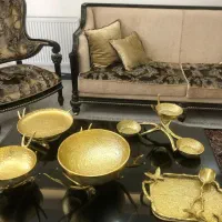 ظروف آلومینیومی طلایی (جای تخفیف هم داره)|ظروف سرو و پذیرایی|تهران, آبشار تهران (دریاچه)|دیوار