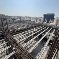 ارماتوربندی وپیمانکاری اسکلت ساختمان