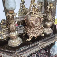 آینه وکنسول زیبا|بوفه، ویترین، کنسول|ایلام, |دیوار