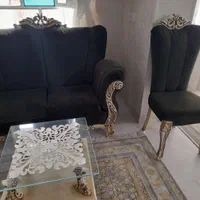 فروش مبلمان و میز وسط و دوتا عسلی در حد نو|مبلمان خانگی و میز عسلی|شاهرود, |دیوار