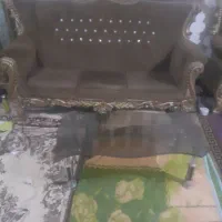 مبل ۷نفره به همراه جلومبلی وعسلی|مبلمان خانگی و میز عسلی|رباطکریم, رباطکریم|دیوار