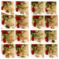 ظروف پذیرایی تمام برنز اصل