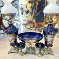 لاله/لامپا/چراغ پنج تیکه بزرگ|چراغ خواب و آباژور|اردبیل, |دیوار