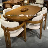 میز ناهارخوری ومیزغذاخوری بارنگبندی و نشیمن سفارشی|میز و صندلی غذاخوری|تهران, شهرک غرب|دیوار