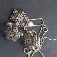 نیم ست نقره