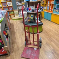 چرخ باربری دستی 6 چرخ سالم