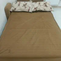 تخت خواب دونفره تاشو( مبل هم میشود)|تخت و سرویس خواب|تهران, طیب|دیوار
