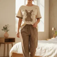 ست تیشرت و شلوار دورس اسپان مناسب استفاده روزمره