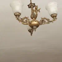 لوستر ۳ ساخه دوعدد