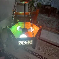 لوستر چوبی زیبا