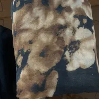 چادر دوخته شده رنگی و مشکی