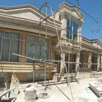 سنگکاری نما کلاسیک و رومی و ساده|خدمات پیشه و مهارت|فردوسیه, |دیوار