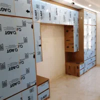 طراحی،ساخت واجرای کابینت اشپزخانه و دکوراسیون|کتابخانه، شلف، قفسه‌های دیواری|قزوین, |دیوار