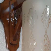 چراغ دیواری چوبی روس|لوستر و چراغ آویز|کرمانشاه, |دیوار
