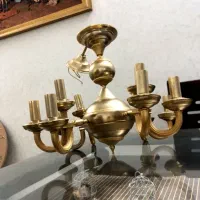 لوستر آب طلاکاری|لوستر و چراغ آویز|ورامین, ورامین|دیوار