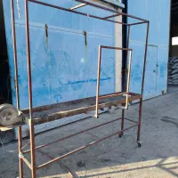 منقل کبابی دو متری با آهن کشی جهت سایه بان|ظروف پختوپز|کرمانشاه, |دیوار