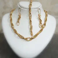 گردنی و دستبند طلا بدون اجرت