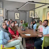 فضای اشتراکی هنری در آموزشگاه تکنیک