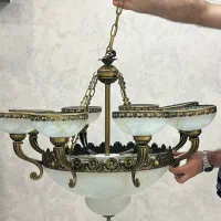 لوستر طرح سنگ