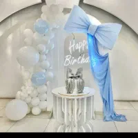 دکور و تزئین مراسم تولد در منزل کافه هتل فضای باز