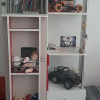 کمد دکوری کودک قابل تبدیل به نوجوانی و کتابخانه