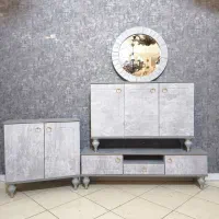 جاکفشی مدل حصیری و شکاری|جاکفشی، کمد، دراور|اسلامشهر, شهرک سعیدیه|دیوار