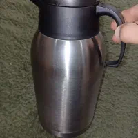 فلاسک استیل بزرگ ۲ لیتری|ظروف نگهدارنده، پلاستیکی، یک‌بارمصرف|اردبیل, |دیوار