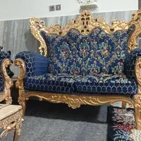 میل هفت نفره بدونه مشکل فرو رفتگی به فروش می‌رسد|مبلمان خانگی و میز عسلی|قروه, |دیوار