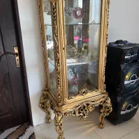 گنجه ویترین بوفه ورق طلا
