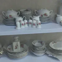 فروش ظروف چینی قدیمی گلسرخی و... جدید|ظروف سرو و پذیرایی|بندر ماهشهر, |دیوار