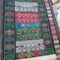 تعدادی گلیم پادری دستبافت|گلیم، جاجیم، گبه|بجنورد, |دیوار
