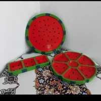 فروش ست های یلدایی جاشمعی.گلدان،آجیل خوری|صنایع دستی و سایر لوازم تزئینی|درمیان, |دیوار