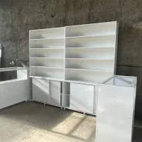 دکور مغازه قفسه و ویترین