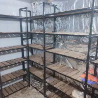 قفسه /   تخفیف بدلیل مهاجرت|کتابخانه، شلف، قفسههای دیواری|کرج, استاندارد|دیوار