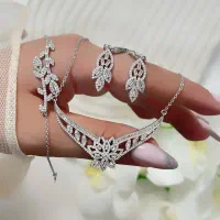 ست و نیم ست نقره/*مدلهای ترند*و پرفروش*هدیه روز زن|جواهرات|تبریز, |دیوار