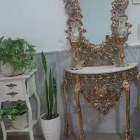 آینه وشمعدان آلیاژی