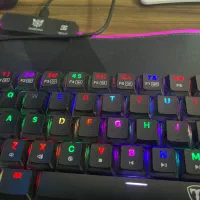 کیبورد گیمینگ تی دگر tgk322سوئیچ آبی