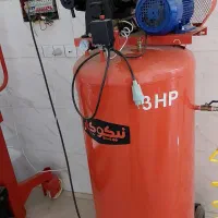 پمپ باد 350 لیتری ایستاده پر قدرت